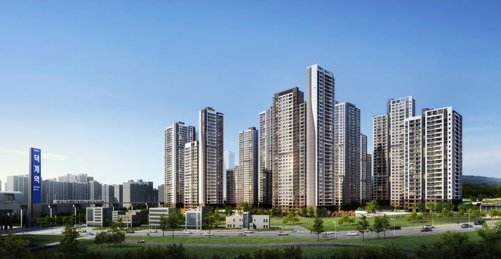 '지웰 엘리움 양주 덕계역' 투시도 *재판매 및 DB 금지