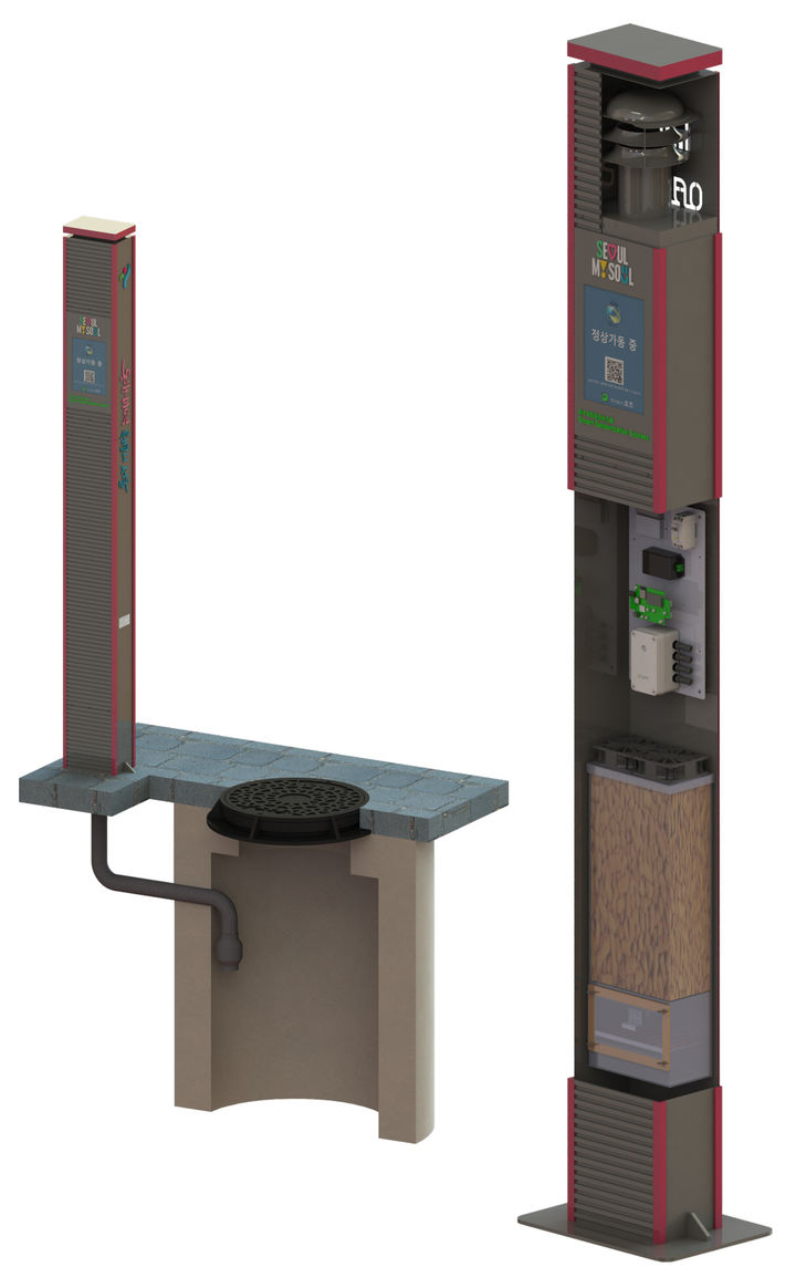 [서울=뉴시스] 금천구, 12월까지 IoT 기반 구역형 하수악취 관리시스템 구축. 2025.08.26. (자료=금천구 제공) *재판매 및 DB 금지