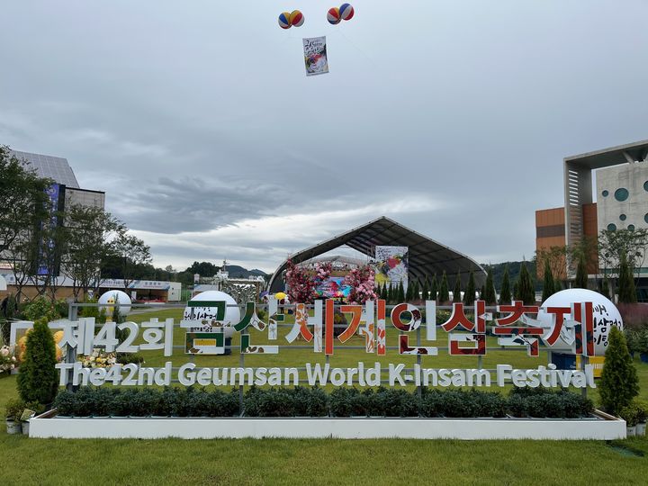 [금산=뉴시스] 지난해 열린 제42회 금산세계인삼축제 *재판매 및 DB 금지