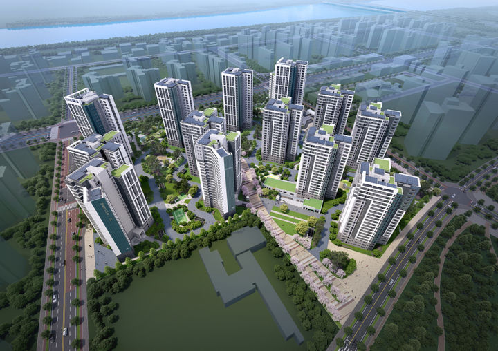 에코델타시티 푸르지오 트레파크 조감도. (사진=대우건설 제공) *재판매 및 DB 금지