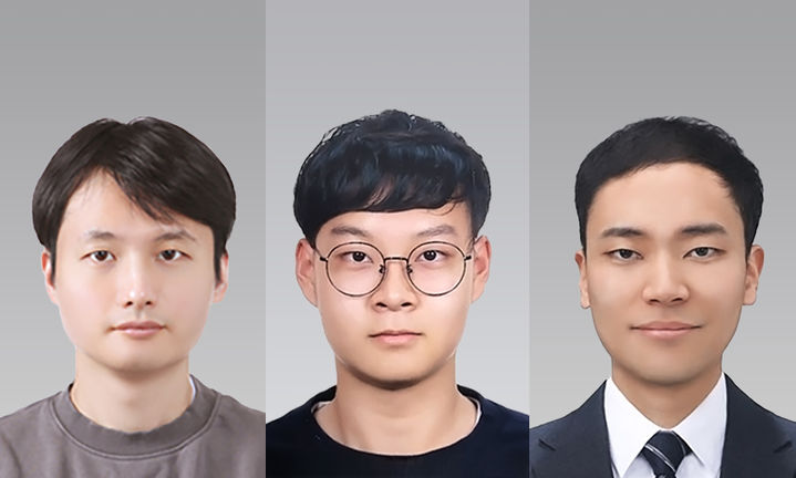 [서울=뉴시스] (왼쪽부터) 서강대 기계공학과 이승원 학부연구생, 최지성 연구원, 강성민 교수. (사진=서강대 제공) 2025.08.27. photo@newsis.com *재판매 및 DB 금지
