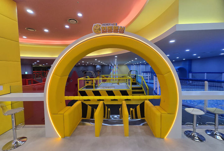 최근 리뉴얼을 마친 태백안전체험관 어린이놀이시설.(사진=태백시 제공) *재판매 및 DB 금지