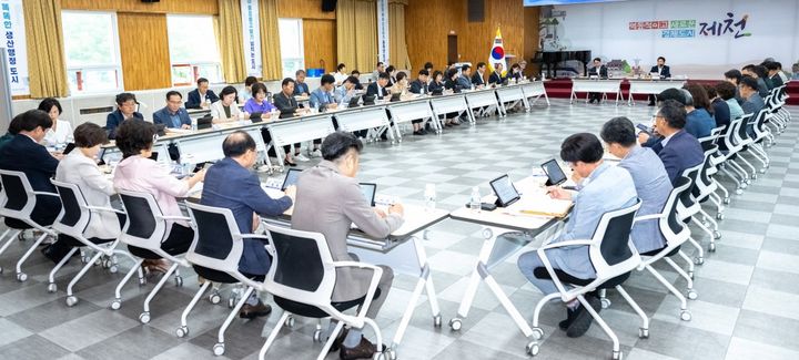 제천시 주요업무계획보고회 *재판매 및 DB 금지