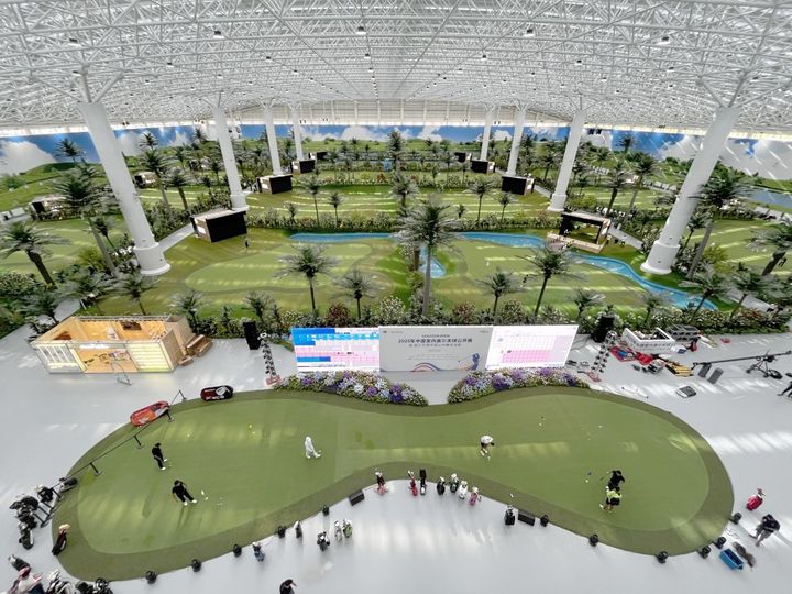 [서울=뉴시스] 중국 옌지시에 위치한 골프존 시티골프 중국 2호 연길점. (사진=골프존 제공) 2025.08.27. photo@newsis.com *재판매 및 DB 금지