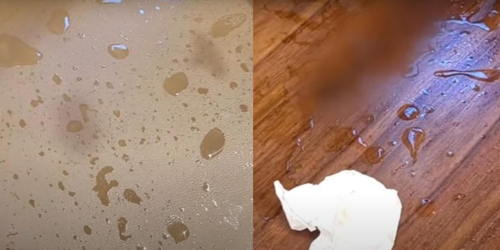 [서울=뉴시스] 경기도 남양주의 한 무인카페에서 한밤중에 남녀가 말다툼을 하다 음료를 테이블에 내리쳐 주위를 난장판으로 만든 뒤 그대로 자리를 뜨는 사건이 발생했다. (사진 = 'JTBC News' 유튜브 갈무리) 2025.08.28. *재판매 및 DB 금지