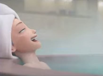 [뉴시스] 걸그룹 헌트릭스가 공연 후 목욕탕을 찾는 장면이 등장하면서, 해외 팬들과 외신의 호기심을 자극한 것으로 해석된다. (사진=넷플릭스 케이팝 데몬 헌터스 캡처) *재판매 및 DB 금지