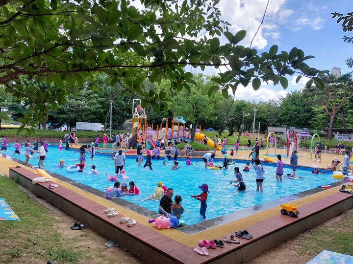 구리시 무료 물놀이장. (사진=구리시 제공) photo@newsis.com *재판매 및 DB 금지