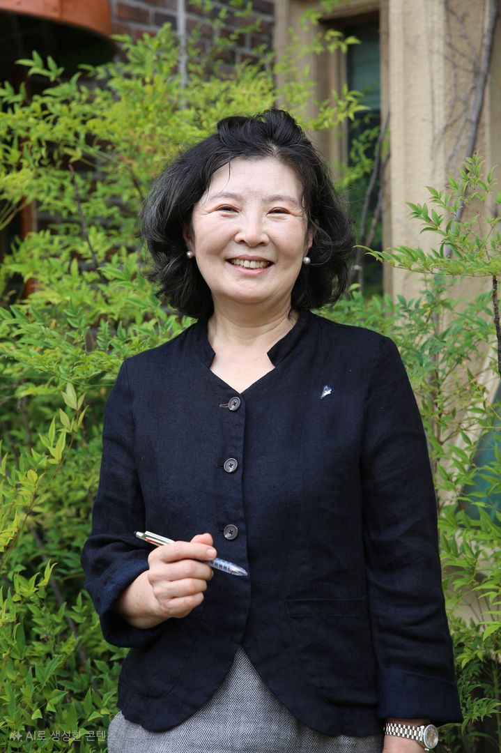 [양산=뉴시스] 올해 양산시민대상 수상자로 선정된 양성희 숲속유치원 원장. (사진=양산시 제공) 2025.08.28. photo@newsis.com *재판매 및 DB 금지