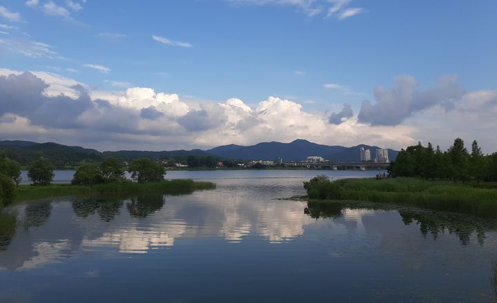 팔당호 전경. (사진=한강유역환경청 제공) photo@newsis.com *재판매 및 DB 금지