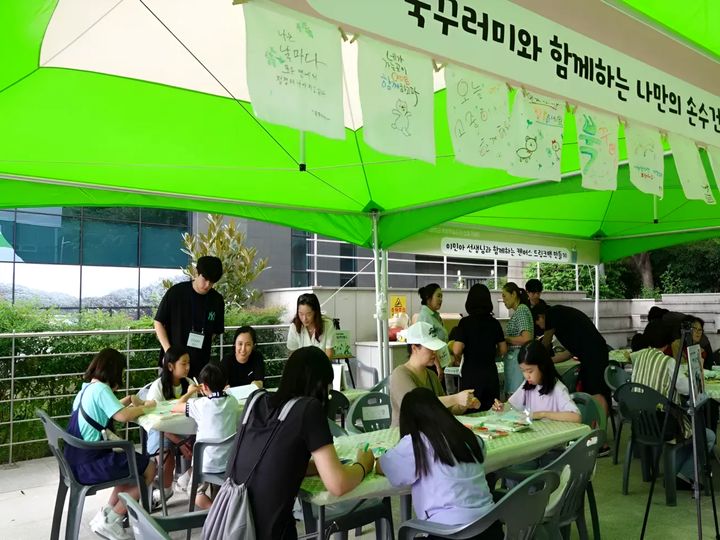 [대구=뉴시스]대구시 달성군 화원읍 달성중학교 부지에 조성된 학교복합시설 ‘달성이룸캠프’ 프로그램 모습이다(사진=달성군 제공) 2025.08.28 photo@newsis.com *재판매 및 DB 금지