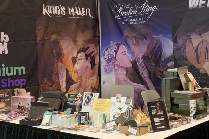 [서울=뉴시스] 글로벌 웹툰 플랫폼 '태피툰'을 운영하는 콘텐츠퍼스트가 미국 뉴욕에서 열린 '애니메 NYC'에 참가했다고 28일 밝혔다. (사진=콘텐츠퍼스트 제공) *재판매 및 DB 금지