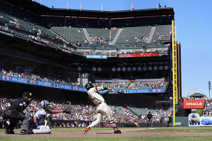 [샌프란시스코=AP/뉴시스]샌프란시스코 이정후. 2025.08.28.