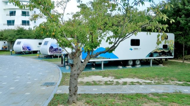 [거제=뉴시스] 학동자동차야영장. (사진=뉴시스 DB). photo@newsis.com&nbsp; *재판매 및 DB 금지