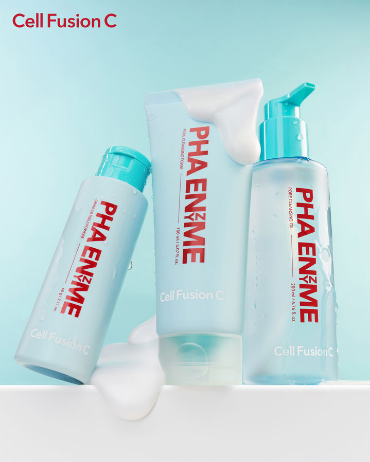 [서울=뉴시스] 셀퓨전씨 클렌징 라인(사진=셀퓨전씨 제공) *재판매 및 DB 금지