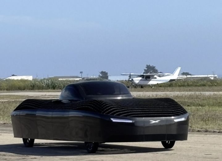 [서울=뉴시스] 미국에서 세계 최초의 하늘을 나는 전기자동차가 시험비행에 나선다. (사진=알레프 에어로노틱스 홈페이지 캡처) 2025.08.29 *재판매 및 DB 금지