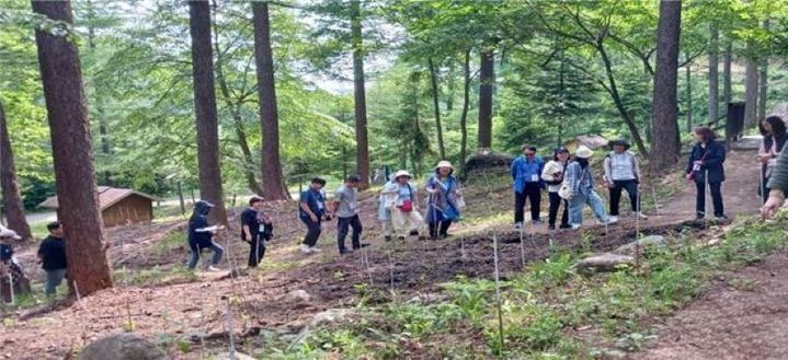 숲체원, 4050 일자리·힐링캠프. *재판매 및 DB 금지