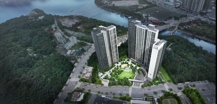 사진은 '춘천 레이크시티 2차 아이파크' 조감도. *재판매 및 DB 금지