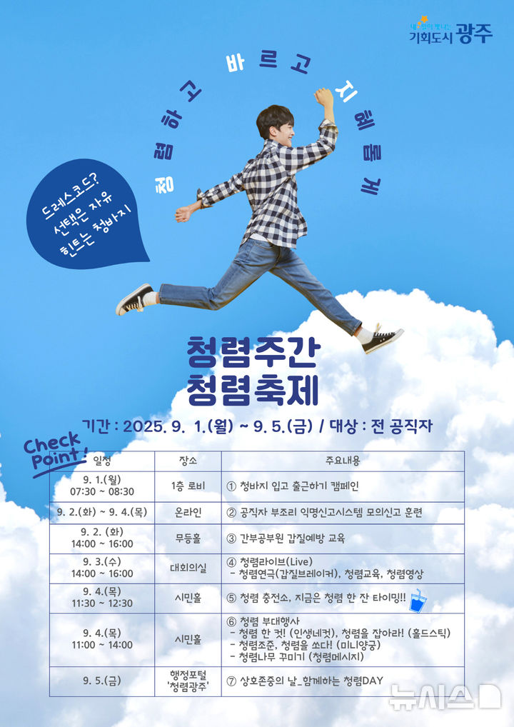 [광주=뉴시스] 광주시 청렴주간. (사진=광주시청 제공). photo@newsis.com *재판매 및 DB 금지