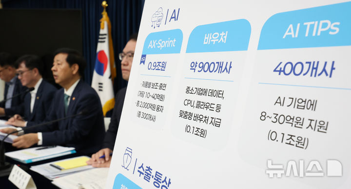 [세종=뉴시스] 강종민 기자 = 구윤철 부총리 겸 기획재정부 장관이 지난 28일 세종시 정부세종청사에서 2026년 예산안 및 25~29년 국가재정운용계획 주요내용을 발표하고 있다. 2025.08.29. ppkjm@newsis.com