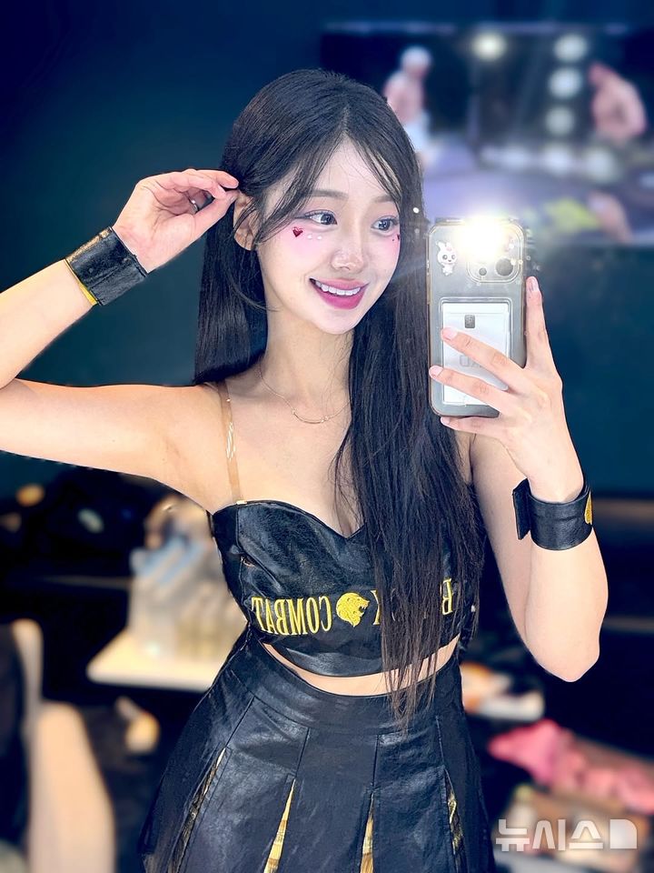 [뉴시스] 치어리더 우수한. (사진=인스타그램)