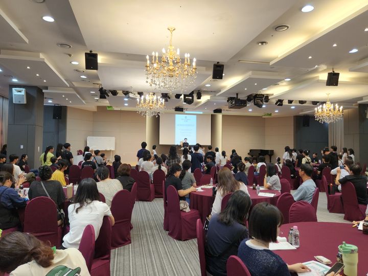 [창원=뉴시스]경남교육청, 부·울·경 소아청소년 1형 당뇨병 캠프.(사진=경남교육청 제공) 2025.08.30.photo@newsis.com *재판매 및 DB 금지