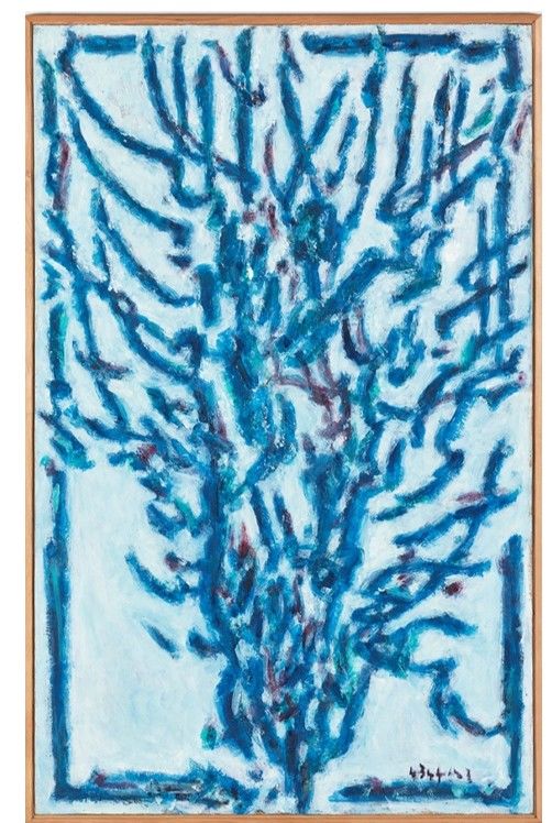 겨울나무 Ⅱ, 2011, 캔버스에 유채, 122 x 77 cm *재판매 및 DB 금지