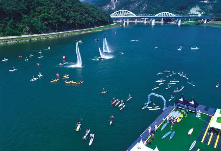 사망사고 발생한 단양 남한강 수역과 상진계류장 *재판매 및 DB 금지