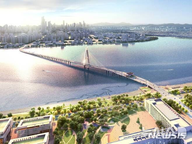 [시흥=뉴시스] 배곧대교 조감도.(조감도=뉴시스 DB). photo@newsis.com