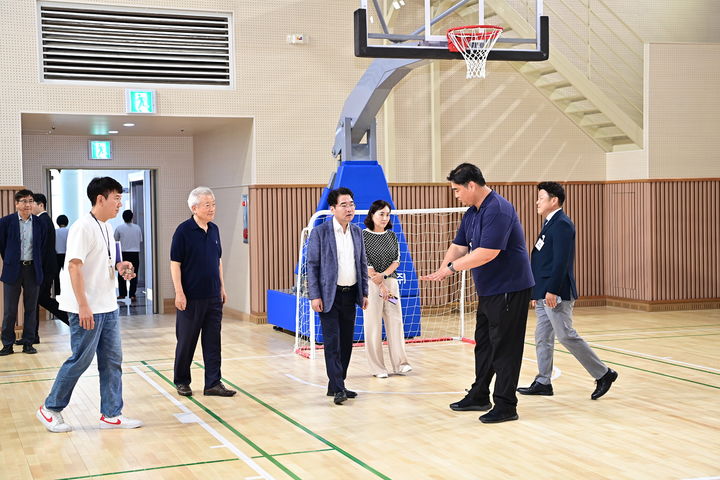 [대구=뉴시스] 대구 동구는 아양스포츠센터 리모델링 사업을 완료하고 다음 달 한 달간 시범 운영에 들어간다. (사진=대구 동구 제공) 2025.08.31. photo@newsis.com *재판매 및 DB 금지