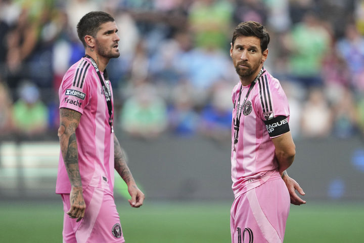 [시애틀=AP/뉴시스]우승 놓친 리오넬 메시. 2025.08.31.