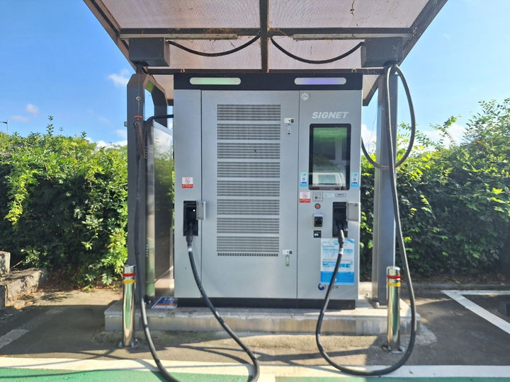 [진주=뉴시스] 경남 진주시 '환경친화적 자동차 충전시설'. (사진=진주시 제공) 2025.09.01. photo@newsis.com *재판매 및 DB 금지