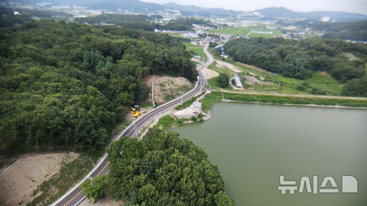 [용인=뉴시스]최근 준공 개통한 농어촌도로 주내선 리도214호 전경(사진=용인시 제공).2025.09.01.photo@newsis.com*재판매 및 DB 금지