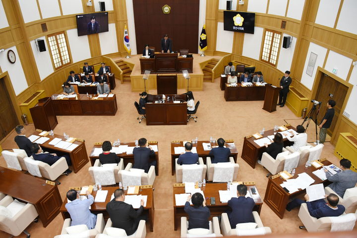 경산시의회 제264회 임시회 개회 (사진=경산시의회 제공) *재판매 및 DB 금지