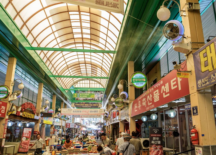 [증평소식]장뜰시장 폭염 대응 쿨링포그 12개 설치 등