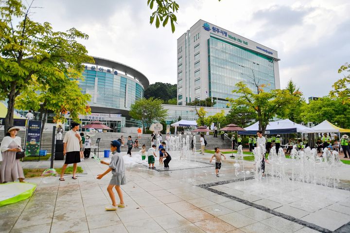 원주시청 청사 전경. *재판매 및 DB 금지