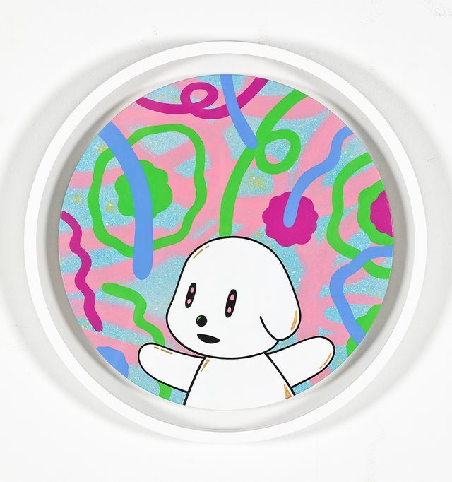 Eddie Kang, DNA, 2025, Acrylic on canvas, 50cm *재판매 및 DB 금지