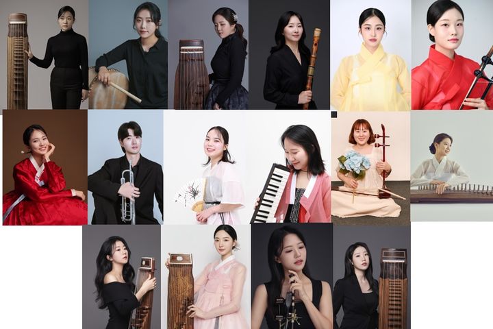 '2025 선릉아트홀 제8회 2인전통음악축제 I am you' 출연진. (사진=선릉아트홀 제공) *재판매 및 DB 금지