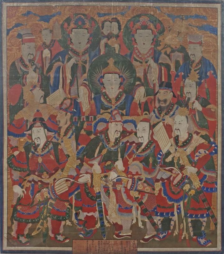 [서울=뉴시스] 금산 보석사 신중도 (사진=대한불교조계종 제공) 2025.09.02. photo@newsis.com *재판매 및 DB 금지