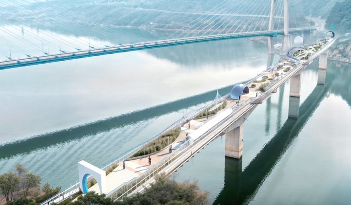 [제천=뉴시스] 이병찬 기자 = 충북도는 제천 청풍교 정원화 사업 계획을 확정했다고 2일 밝혔다. 사진은 조감도.(사진=제천시 제공)photo@newsis.com *재판매 및 DB 금지