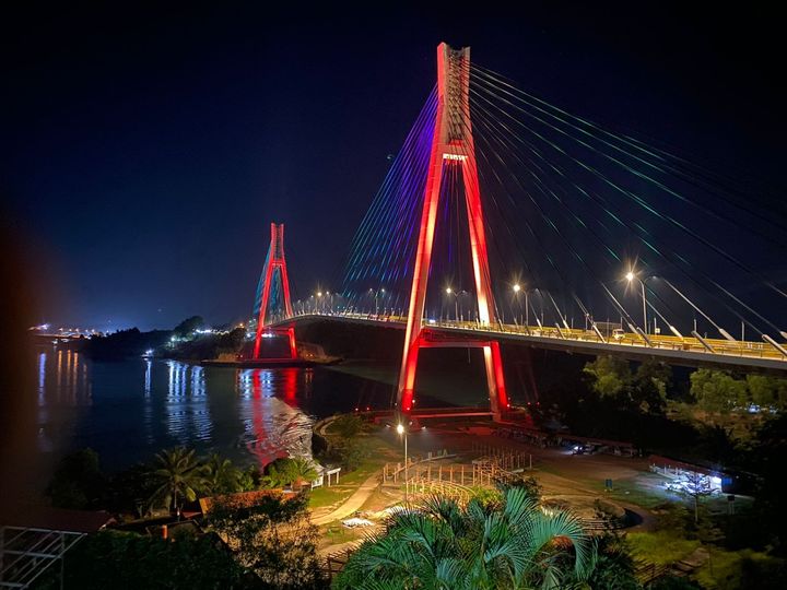 [진주=뉴시스]인도네시아 바탐섬에 위치한 피사빌릴라교 전경.(사진=국토안전관리원 제공).2025.09.02.photo@newsis.com *재판매 및 DB 금지