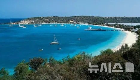 [서울=뉴시스]섬나라 앵귈라.(사진=BBC)