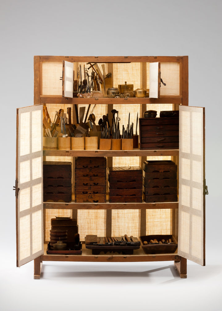 [서울=뉴시스] 입사 도구와 보관장 (사진=국가유산진흥원 제공) 2025.09.02. photo@newsis.com *재판매 및 DB 금지