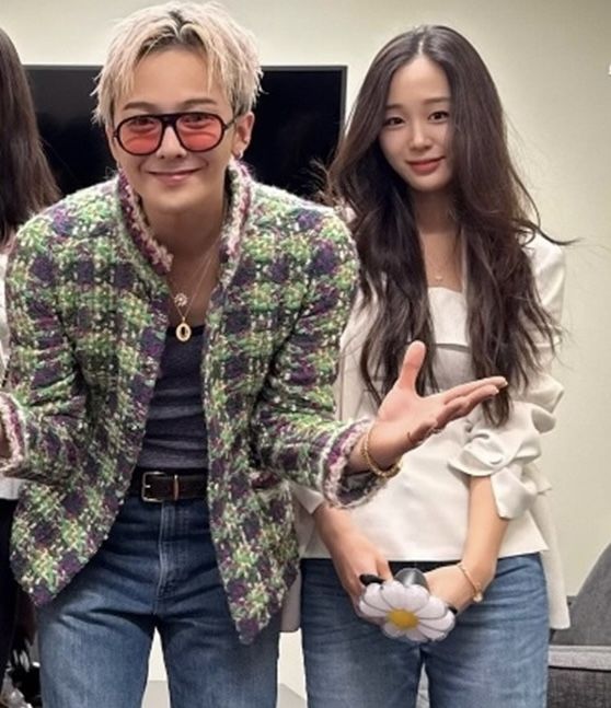 [서울=뉴시스] 지드래곤, 이주영. (사진 = 인스타그램 캡처) 2025.09.03. photo@newsis.com *재판매 및 DB 금지