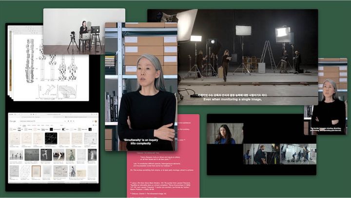 '동시, 렉처, 퍼포먼스' 포스터ⓒ 오민 *재판매 및 DB 금지