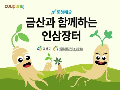 [서울=뉴시스] 쿠팡은 '금산 인삼 상생기획전'을 열고 금산 인삼 제품 1200여 종을 최대 10% 할인 판매한다고 3일 밝혔다.(사진=쿠팡 제공) *재판매 및 DB 금지