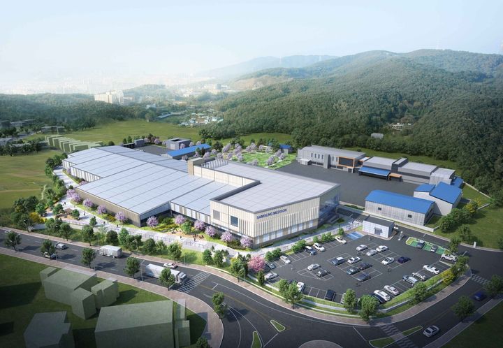 [서울=뉴시스] 동부건설이 수주한 '삼성메디슨 홍천공장 증축공사' 조감도. 2025.09.03. (자료=동부건설 제공) photo@newsis.com&nbsp; *재판매 및 DB 금지