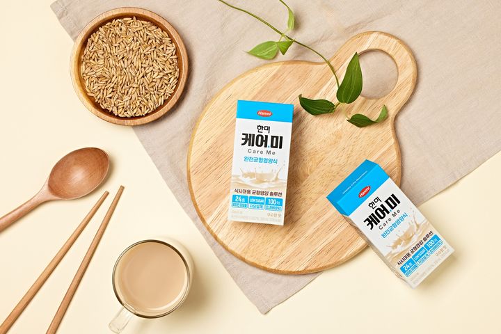 [서울=뉴시스] 한미사이언스 프리미엄 완전균형영양식 '한미 케어미' (사진=한미사이언스 제공) 2025.09.03. photo@newsis.com *재판매 및 DB 금지