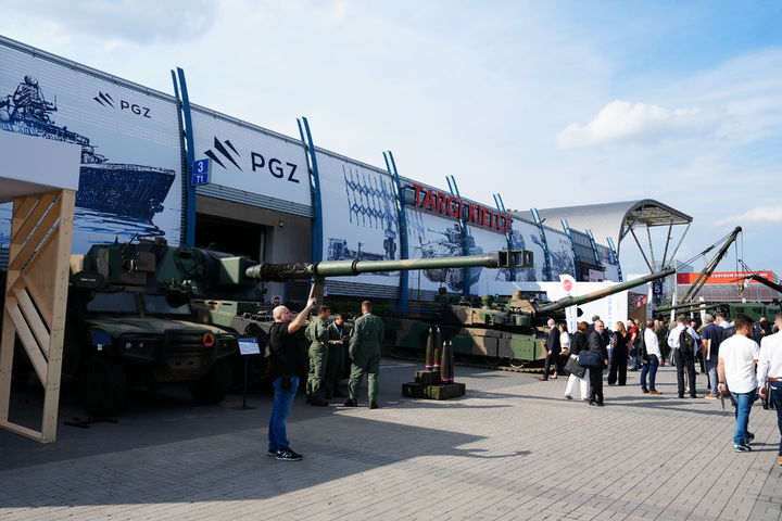 [서울=뉴시스] 동유럽 최대 방산전시회 폴란드 'MSPO 2025' 행사장 전경. (사진=한국방위산업진흥회 제공) 2025.09.03. photo@newsis.com&nbsp; *재판매 및 DB 금지