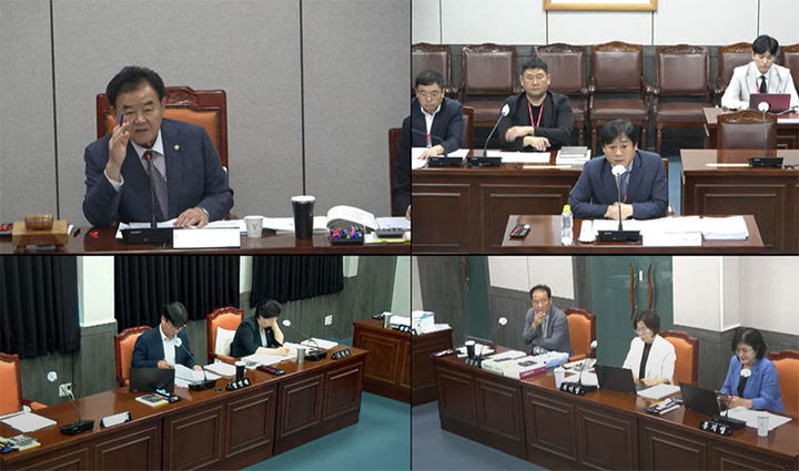 3일 태백시의회 위원회실에서 열린 태백시의회 현안간담회.(사진=태백시의회 제공) *재판매 및 DB 금지