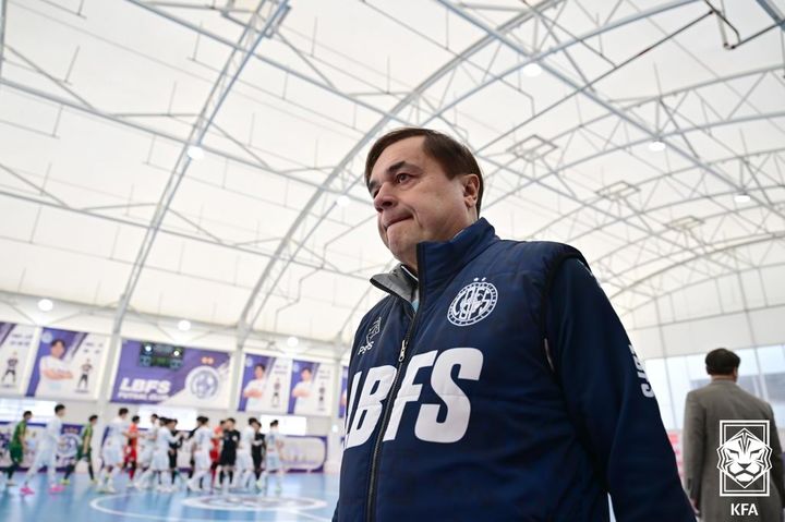 [서울=뉴시스]파울로 페르난데스 풋살 국가대표팀 신임 감독. (사진=대한축구협회 제공)